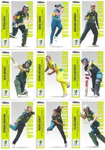 2024 Australian Womens T20 Squad team set 9 Cards - Picture 1 of 1