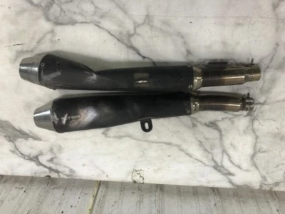12 tubos de escape silenciador Moto Guzzi V7 750 Racer Mondello del Lario Foto 1 de 4