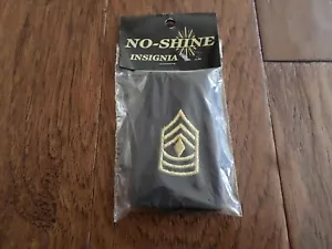 U.S MILITARY ARMY EPAULETS FIRST SERGEANT SHOULDER RANK POLICE EPAULETS - Picture 1 of 6
