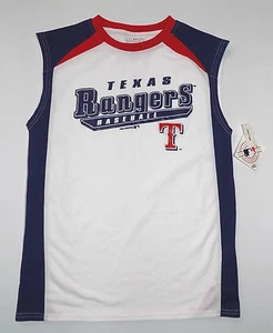 MLB Genuine Merchandise Texas Rangers Sleeveless Tank Top Youth L T-shirt - NEW - Picture 1 of 3