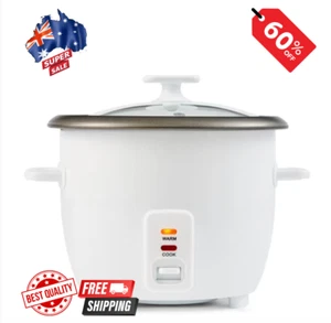 Rice Cooker 1.5L Electric Portable 7 Cup Non-stick Bowl - Picture 1 of 9