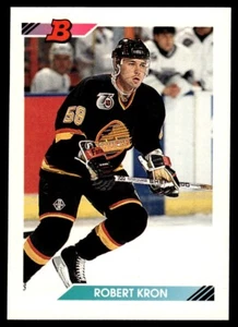 1992 Bowman #413 Robert Kron - Vancouver Canucks - Picture 1 of 2