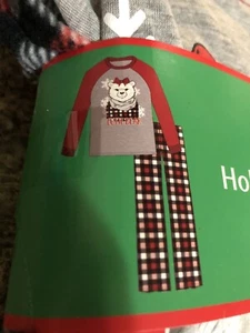 Girls Small 6/6X Holiday Christmas Pajamas 2 Pc Set - Picture 1 of 5
