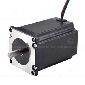 STEPPERONLINE Nema 23 Stepper Motor 2.4Nm(340oz.in)4A 8mm Shaft 57x82mm CNC - Picture 1 of 8