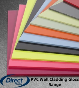 Bathroom Wall Cladding - PVC Gloss Range - Hygienic Panels - Kitchen Splashback - Picture 1 of 12