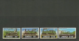JAMAIKA SG612-615 - EISENBAHN LOKOMOTIVEN 1. SERIE POSTFRISCH - Bild 1 von 1