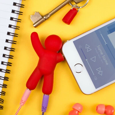 Splitter Man Audio Earphone Splitter for Two Sets of Headphones  - Image 1 of 4