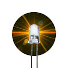 20 x dioda LED LUMETHEUS żółta 3mm 5000 mcd dioda elektroluminescencyjna okrągła żółta przezroczysta 2 pin