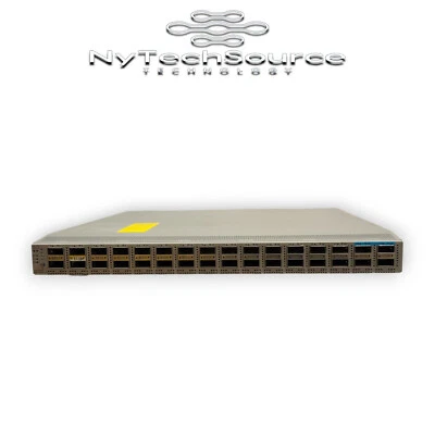 Conmutador Cisco N9K-C93180LC-EX Nexus 9K con hasta 32p 40/50G QSFP+ Foto 1 de 4