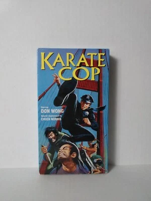 Karate Cop (VHS, 1995) A.K.A Slaughter in San Francisco (Chuck Norris, Don Wong) - Image 1 of 3