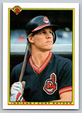 1990  Bowman #336 Cory Snyder Cleveland Indians