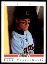 1992 CLASSIC BEST DOUG VANDERWEELE CLINTON GIANTS #368