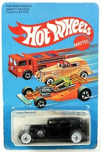 Hot Wheels Vintage Classic Packard - 3920 NRFP 1982 Black Un-punched 1:64 - Picture 1 of 4