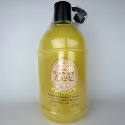 SEALED DEAL Perlier Honey Lemon Bath & Shower Cream HUGE 3000 mL SHIPS QUICK - Image 1 of 4