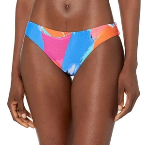 Seafolly Women's Hipster Full Coverage Bikini Bottom Swimsuit, Art House Chilli - Picture 1 of 2