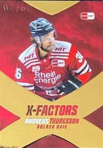 DEL 22/23 X-Factors Parallel XF09, Andreas Thuresson (Cologne), #07/60