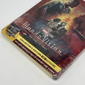 WandaVision Steelbook Complete Series 4K Ultra HD US Release Collector’s Edition - Picture 1 of 10