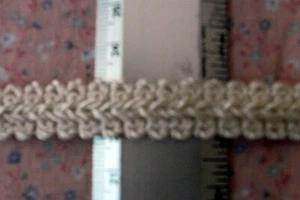 Ivory Offwhite 1/2" French Gimp Trim Victorian Silk [By The Yard] - Picture 1 of 3