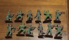 Lotto Soldatini Cromoplasto Militari Mimetica