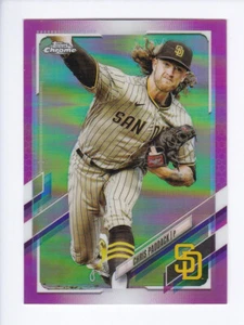 2021 Topps Chrome #78 CHRIS PADDACK San Diego Padres PINK REFRACTOR Parallel - Picture 1 of 2