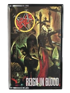 Slayer - Reign in Blood - Cassette Tape LONC34 - Picture 1 of 2