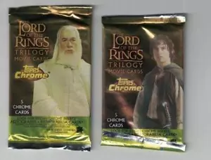 2004 TOPPS CHROM HERR DER RINGE TRILOGIE FILMKARTEN 5 KARTEN PACK SIE ERHALTEN ZWEI! - Bild 1 von 1