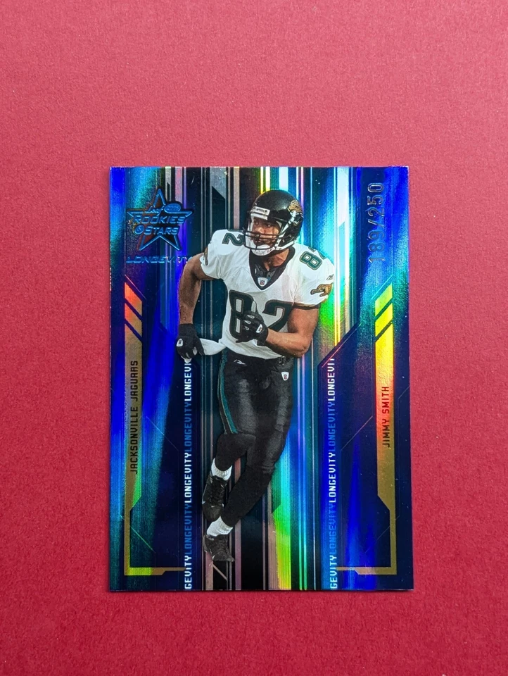 2005 Leaf Rookies & Stars Longevity Blue /150 Jimmy Smith #47 - Image 1 of 4