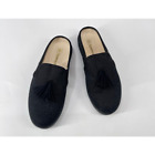 Spenco Shoes Womens 7.5D Black Celine Mule Orthotic Support Tassel Slip On