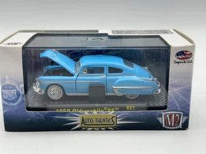 M2 Auto-Thentics 1950 Oldsmobile 88, Blue, R27, 1:64, NIB - Picture 1 of 14