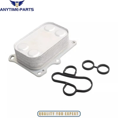 Fits Dodge Dart 2013-2016 Fiat 500 2012-2015 L4 1.4L Engine Oil Cooler w/Gasket - Image 1 of 4