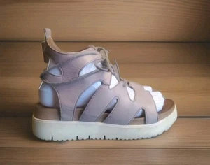 Miz Mooz Tori sandali in pelle donna EU 38 US 7,5/8 grigio - Foto 1 di 12