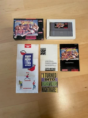 Street Fighter II 2 Turbo (1991, SNES Super Nintendo) Original, Complete CIB - Image 1 of 4