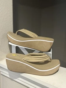 VOLATILE Women's Platform Wedge Zoe Sandals Size 11 NIB - Picture 1 of 10