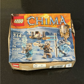 LEGO Legends of Chima Saber-tooth Tiger 70232 Complete Set, 74 Pieces
