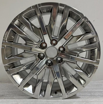 22" GMC SIERRA 1500 WHEEL RIM FACTORY OEM 5921 2019-2024 POLISHED 23377421 - Image 1 of 4