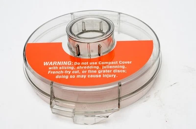 Cuisinart Pro Classic DLC-10s Flat Work Bowl Lid & Plug Replacement DLC-116GTX - Image 1 of 4