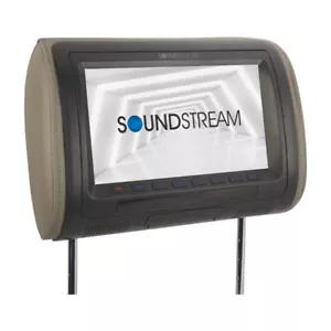 Soundstream VHD-90CC 9" Universal Replacement Headrest Monitor DVD Player Remote - Picture 1 of 4