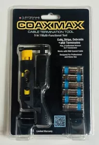 Antenne Direct Coax Max strumento di terminazione cavo 5 in 1 multifunzione - nuovo - Foto 1 di 2