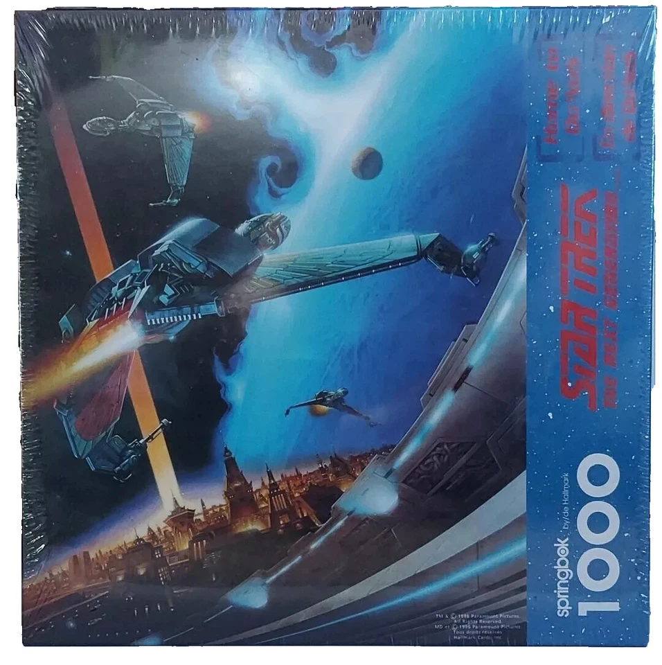 Springbok Star Trek: TNG "Home to Qo'NoS" Springbok 1000 pc Puzzle SEALED - Image 1 of 1