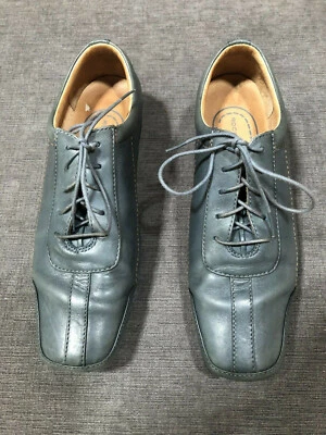 Womens Rockport Sz 10M Lace Up Leather Upper DMX Slate Blue Walking Shoes - Image 1 of 4