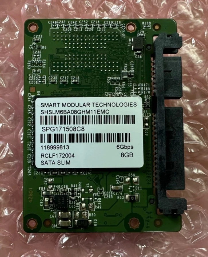 EMC (SHSLM6BA08GHM11EMC) SMART Modular 8GB 6Gbps SATA Solid State Drive - Image 1 of 1