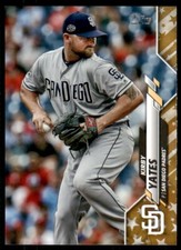 2020 Topps Gold Star Series One Kirby Yates San Diego Padres #25