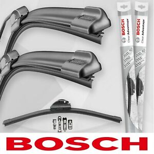 Bosch Wiper Blades Clear Advantage for 1980-1981 Volvo 262 Left Right Set of 2