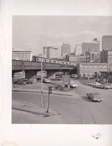 FOTOGRAFÍA VINTAGE EN BLANCO Y NEGRO BEACON HILL, MBTA, MGH, STORROW DRIVE. Circa 1975 - Imagen 1 de 1