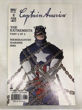 Captain America: The Extremists Volume 4 #8 Marvel Comic 2 of 5 High Grade