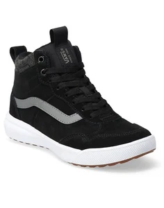 Vans Range EXP Womens Black Suede Hi Top Shoes Size US 9.5 BLK/Pewter NWT Box - Picture 1 of 9