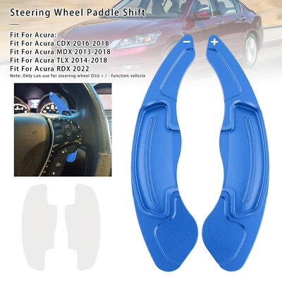 Steering Wheel Paddle Shifter For Honda Odyssey Civic 10th 15-24 Aluminium Blue Foto 1 de 4
