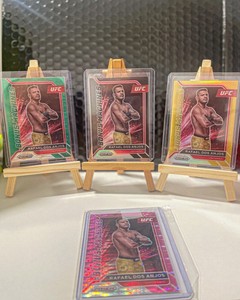 Rafael Dos Anjos Bonus Machine Lot Black 1/1 Gold /10 Green Pulsar /25 Pink /49