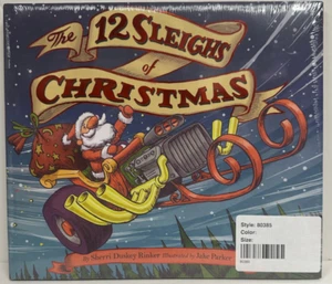 The 12 Sleighs of Christmas Picture Book Hardback For Kids Toddlers SEALED NWT - Picture 1 of 8