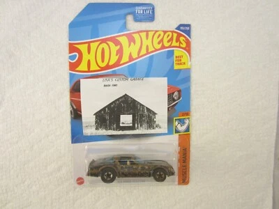 风火轮 Hot Bird Trans Am 1977 金色车轮黑色墙壁轮胎定制 — 第 1/4 张图片